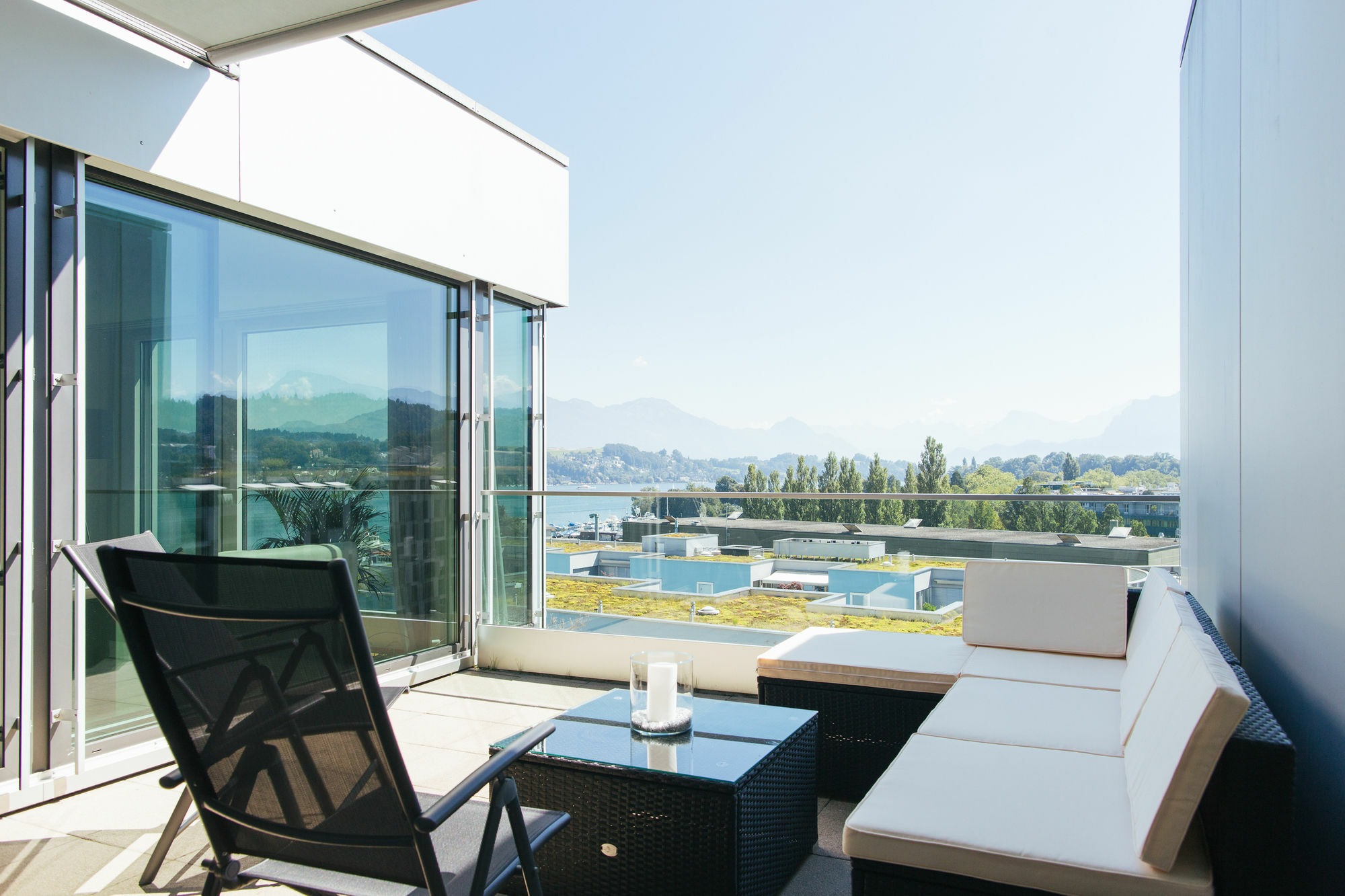 Penthouse Apartments Lakeside Lucerne Extérieur photo